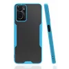 Newface Oppo A96 Kılıf Platin Silikon - Mavi