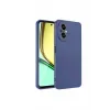 Newface Realme 12 Lite Kılıf First Silikon - Lacivert
