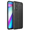 Newface Realme 7 Kılıf Auto Focus Kapak - Siyah