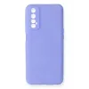 Newface Realme 7 Kılıf First Silikon - Lila