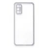 Newface Realme 7 Pro Kılıf Miami Şeffaf Silikon - Lila