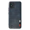Newface Realme C11 2021 Kılıf Loop Deri Silikon - Lacivert
