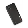 Newface Realme C11 2021 Kılıf Loop Deri Silikon - Siyah