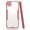 Newface Realme C15 Kılıf Platin Silikon - Pembe