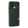 Newface Realme C21 Kılıf Loop Deri Silikon - Yeşil