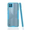 Newface Realme C21 Kılıf Platin Silikon - Mavi