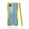 Newface Realme C21 Kılıf Platin Silikon - Sarı