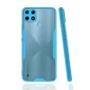 Newface Realme C25Y Kılıf Platin Silikon - Mavi