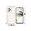 Newface Realme C35 Kılıf Optimum Silikon - Krem