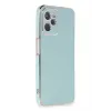 Newface Realme C35 Kılıf Volet Silikon - Açık Yeşil