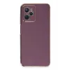 Newface Realme C35 Kılıf Volet Silikon - Mor