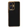 Newface Realme C55 Kılıf Volet Silikon - Siyah