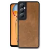 Newface Realme C65 Kılıf Aras Deri Kapak - Taba