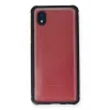 Newface Samsung Galaxy A01 Core Kılıf Miami Şeffaf Silikon - Lacivert