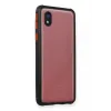 Newface Samsung Galaxy A01 Core Kılıf Miami Şeffaf Silikon - Siyah