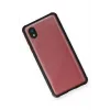 Newface Samsung Galaxy A01 Core Kılıf Miami Şeffaf Silikon - Siyah