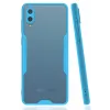 Newface Samsung Galaxy A02 Kılıf Platin Silikon - Mavi