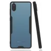 Newface Samsung Galaxy A02 Kılıf Platin Silikon - Siyah