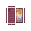 Newface Samsung Galaxy A04E Kılıf Optimum Silikon - Bordo