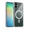Newface Samsung Galaxy A07 4G Combo Sert Şeffaf Magsafe Kapak - Şeffaf