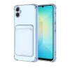 Newface Samsung Galaxy A07 4G Kart Şeffaf Silikon - Şeffaf