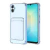 Newface Samsung Galaxy A07 4G Kart Şeffaf Silikon - Şeffaf