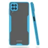 Newface Samsung Galaxy A22 Kılıf Platin Silikon - Mavi