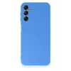 Newface Samsung Galaxy A24 4G Kılıf First Silikon - Mavi