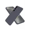 Newface Samsung Galaxy A36 Kılıf First Silikon - Gri