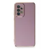 Newface Samsung Galaxy A53 5G Kılıf Volet Silikon - Mor