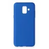 Newface Samsung Galaxy A6 2018 Kılıf First Silikon - Mavi