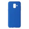 Newface Samsung Galaxy A6 2018 Kılıf First Silikon - Mavi