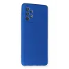 Newface Samsung Galaxy A72 Kılıf First Silikon - Mavi