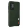 Newface Samsung Galaxy A72 Kılıf Loop Deri Silikon - Yeşil