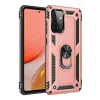 Newface Samsung Galaxy A72 Kılıf Sofya Yüzüklü Silikon Kapak - Rose