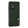 Newface Samsung Galaxy A73 5G Kılıf Loop Deri Silikon - Yeşil