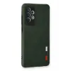 Newface Samsung Galaxy A73 5G Kılıf Loop Deri Silikon - Yeşil