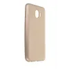 Newface Samsung Galaxy J4 Kılıf First Silikon - Gold