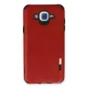 Newface Samsung Galaxy J7 Kılıf Loop Deri Silikon - Kırmızı