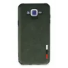 Newface Samsung Galaxy J7 Kılıf Loop Deri Silikon - Yeşil
