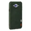 Newface Samsung Galaxy J7 Kılıf Loop Deri Silikon - Yeşil