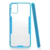 Newface Samsung Galaxy M31 Kılıf Platin Silikon - Mavi