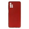 Newface Samsung Galaxy M51 Kılıf First Silikon - Bordo