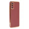 Newface Samsung Galaxy S20 Kılıf Volet Silikon - Kırmızı