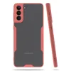 Newface Samsung Galaxy S21 Plus Kılıf Platin Silikon - Pembe