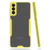 Newface Samsung Galaxy S21 Plus Kılıf Platin Silikon - Sarı