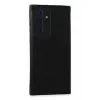 Newface Samsung Galaxy S22 Ultra Kılıf Loop Deri Silikon - Siyah