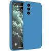 Newface Samsung Galaxy S23 FE Kılıf First Silikon - Mavi