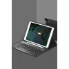 Newface Samsung Galaxy Tab A9 Plus Kılıf KC01 Smart Klavyeli Tablet Kılıfı - Siyah