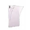 Newface Samsung Galaxy Tab S10 FE Plus 13.1 Kılıf Anti Shock Tablet Silikon - Şeffaf